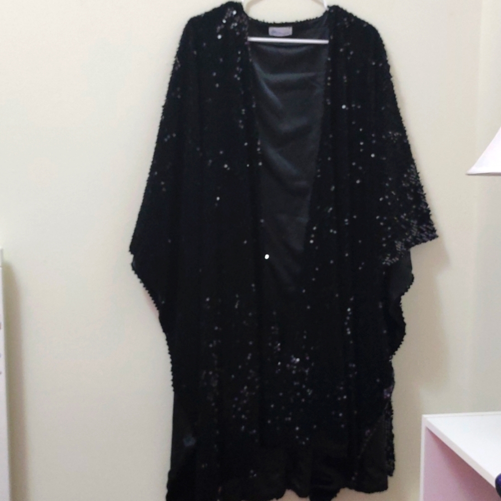 A black big vest
